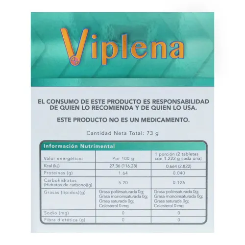 Comprar Viplena Suplemento Alimenticio Con 60 Tabletas