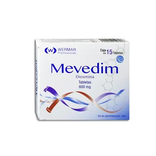 Comprar Mevedim 600 Mg Con 15 Tabletas