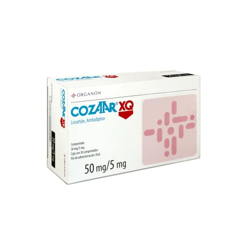 Comprar Cozaar Xq 50/5 Mg Con 30 Comprimidos