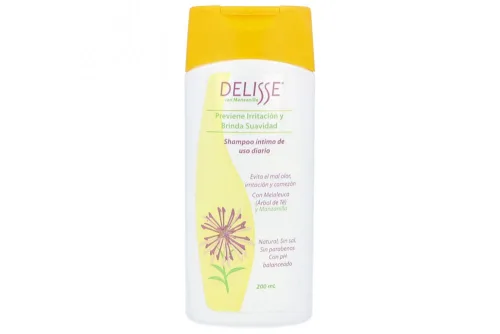 Comprar Delisse Shampoo Íntimo De Uso Diario Con Manzanilla 200 Ml