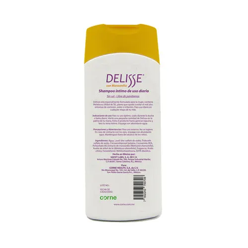 Delisse shampoo manzanilla 200ml precio