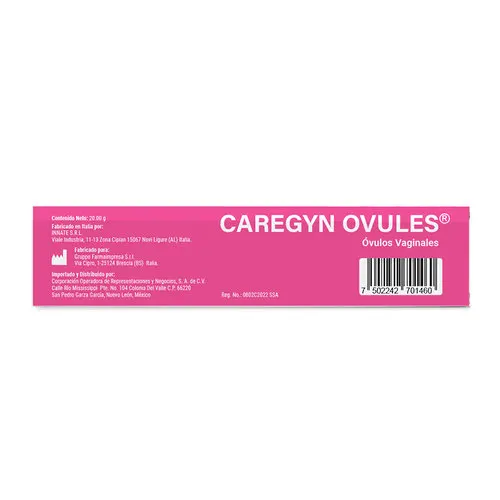 Caregyn 2 G Con 10 Óvulos