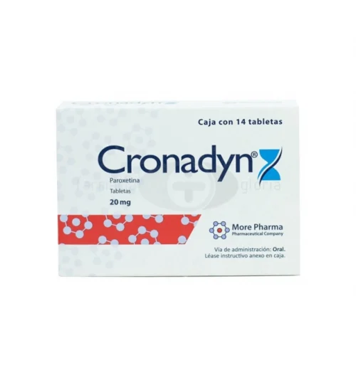 Comprar Cronadyn 20 Mg Con 14 Tabletas