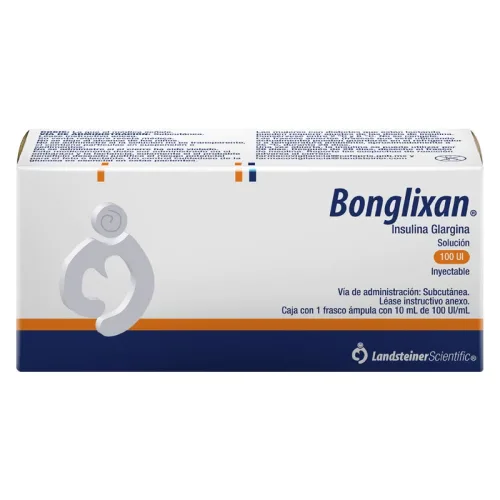 Bonglixan 100 Ui Solución Inyectable Con 10 Ml