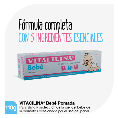 Vitacilina Bebé Pomada Con 110 Gr