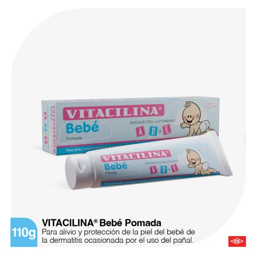 Vitacilina Bebé Pomada Con 110 Gr