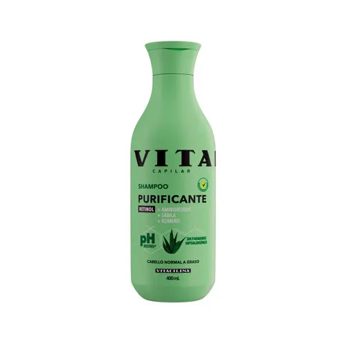 Vitacilina Shampoo Purificante Con 400 Ml
