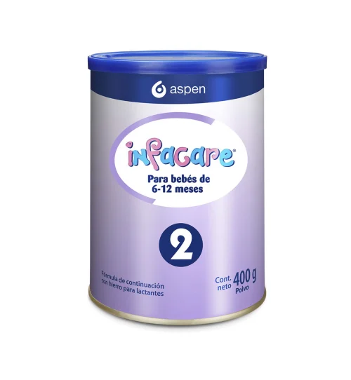 Comprar Infacare Etapa 2 Fórmula Infantil 6 A 12 Meses Polvo Con 400 G