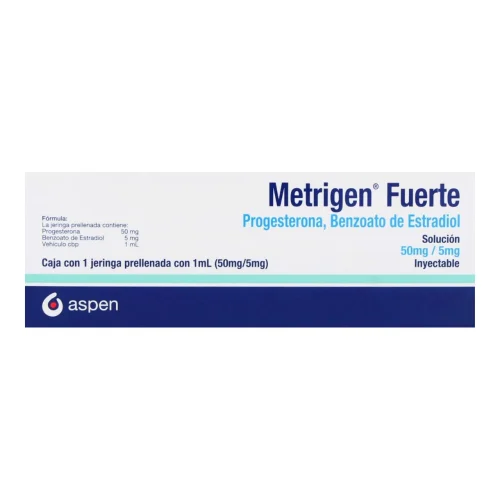 Comprar Metrigen Fuerte 50/5 Mg Con 1 Jeringa Prellenada