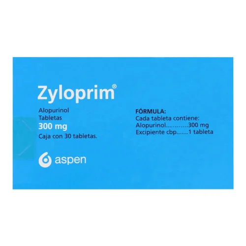 Comprar Zyloprim 300 Mg Con 30 Tabletas