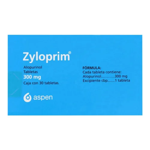 Zyloprim 300 Mg Con 30 Tabletas