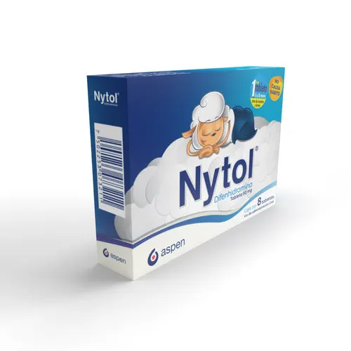 Nytol 50 Mg Con 8 Tabletas
