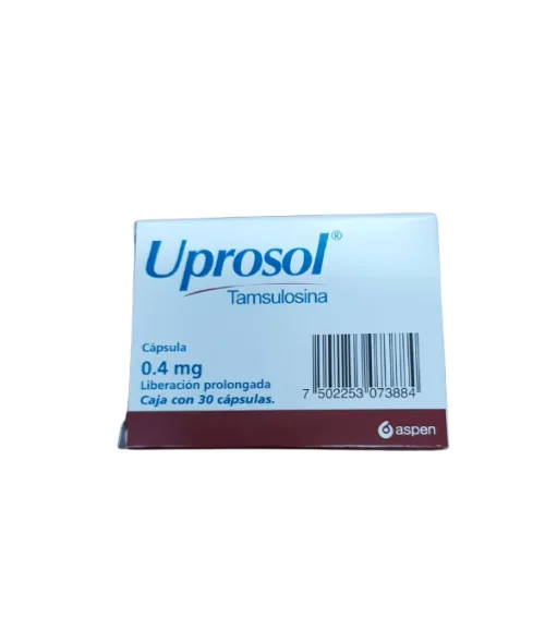 Uprosol 0.4 Mg Con 30 Cápsulas