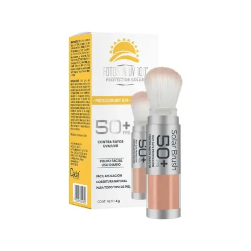 Fotosun Uv 100 Fps +50 Solar Brush Con 4 G