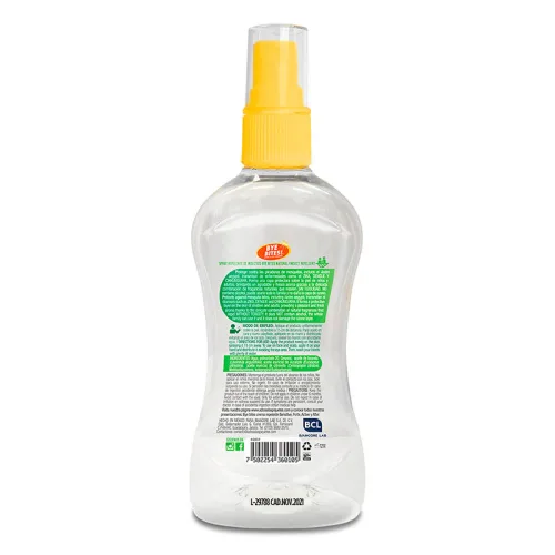 Comprar Bye Bites Repelente De Insectos Natural En Spray 130 Ml