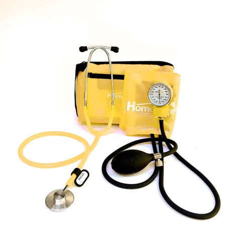 Comprar Homecare Baumanómetro Aneroide Con Estetoscopio Amarillo