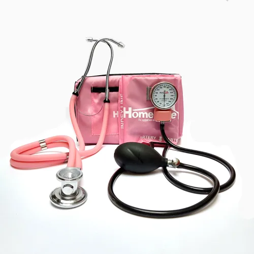 Comprar Homecare Baumanómetro Aneroide con Estetoscopio Rappaport Rosa