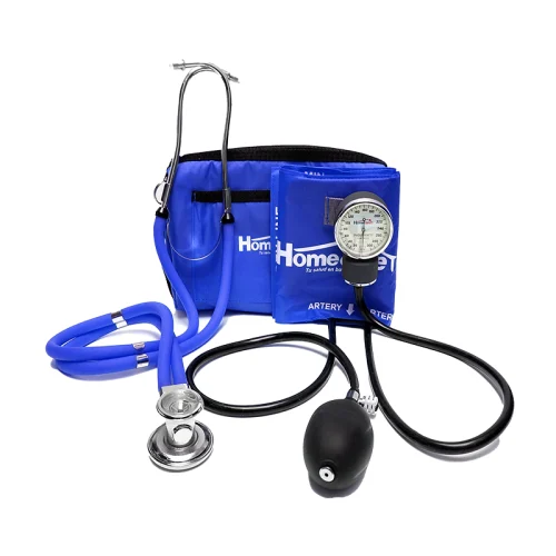 Comprar Homecare Baumanómetro Aneroide con Estetoscopio Rappaport Azul Rey