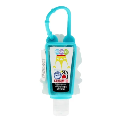 Cute Size Banana Split Gel Antibacterial Con Funda Con 29 Ml