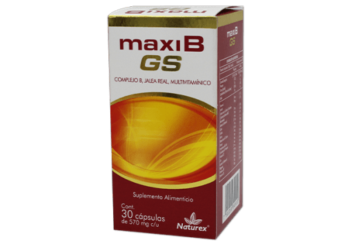 Comprar Maxi B Gs 570 Mg Con 30 Cápsulas