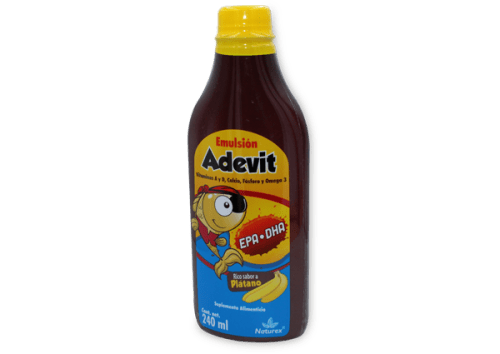 Comprar Adevit Emulsión Suplemento Alimenticio Con 240 Ml