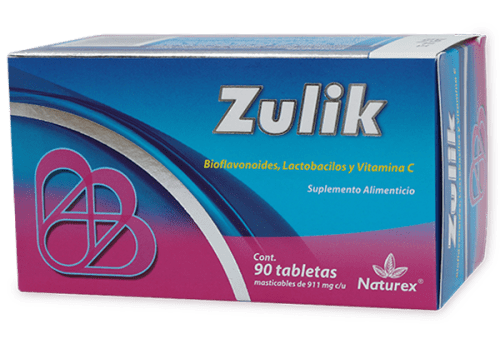 Comprar Zulik 911 Mg Con 90 Tabletas Masticables