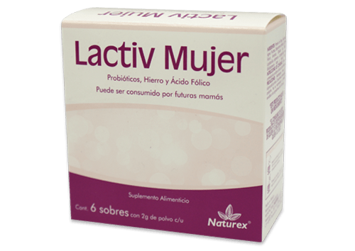 Comprar Lactiv Mujer Suplemento Alimenticio Polvo Con 6 Sobres