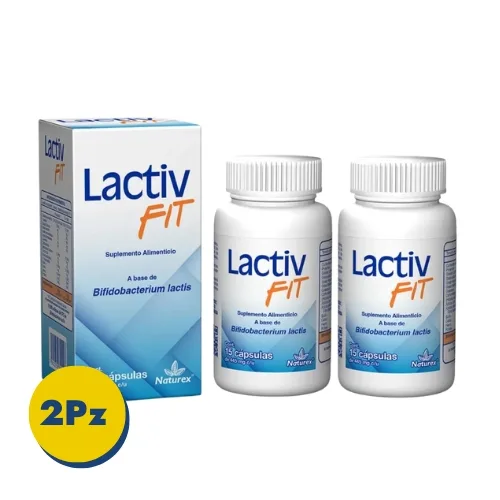 Comprar Lactiv Fit Suplemento Alimenticio Con 15 Cápsulas Pack 2