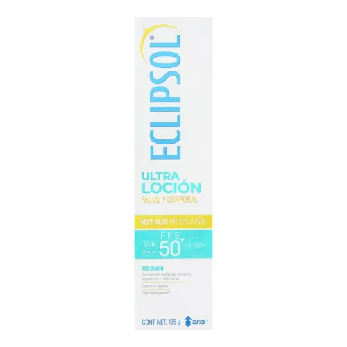 Eclipsol Ultra Protector Solar Facial Y Corporal Fps50 Loción Con 125 Gr