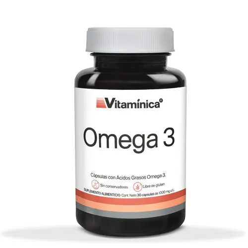 Omega 3 1000 Mg Con 30 Cápsulas
