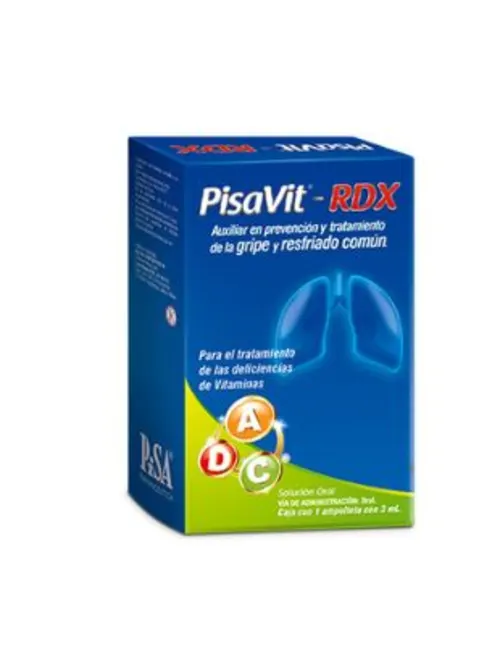 Comprar Pisavit-Rdx Multivitamínico Con Ampolleta De 3 Ml