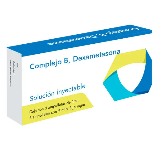 Complejo B Dexametasona 4 Mg Con 6 Ampolletas