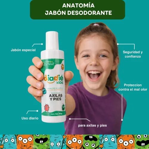 Diadié Jabón Líquido 2 Pack con castilla y aceites esenciales 60 g