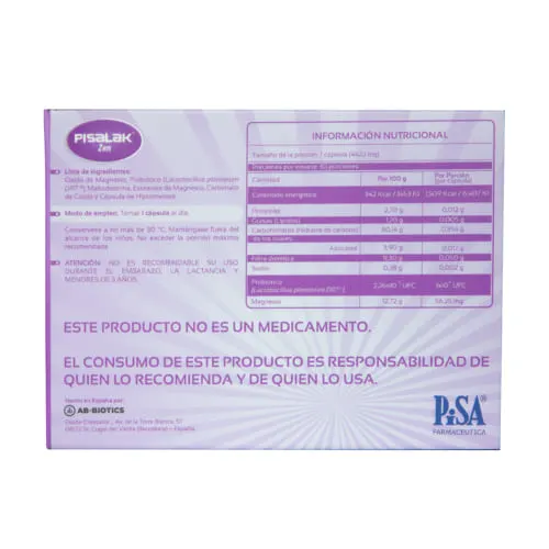 Pisalak Zen con 30 Cápsulas