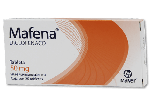 Comprar Mafena 50 Mg Con 20 Tabletas