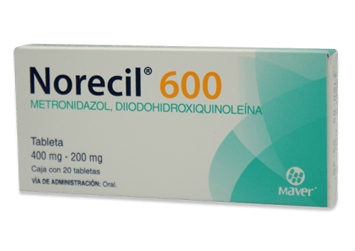 Comprar Norecil 400/200 Mg Con 20 Tabletas