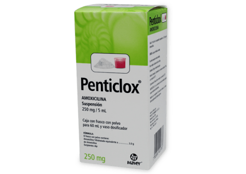 Comprar Penticlox 250 Mg Suspensión Con 60 Ml