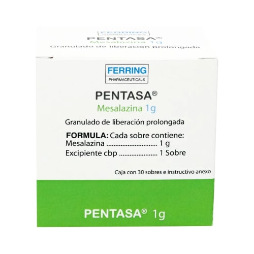 Pentasa 1 G Con 30 Sobres