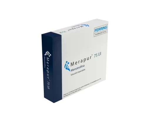 Comprar Merapur 75 Ui Solución Inyectable Con 5 Frascos Ámpula De 1 Ml