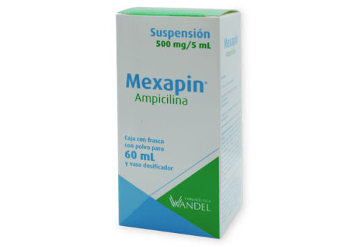 Comprar Mexapin 500 Mg Con 60 Ml De Suspensión