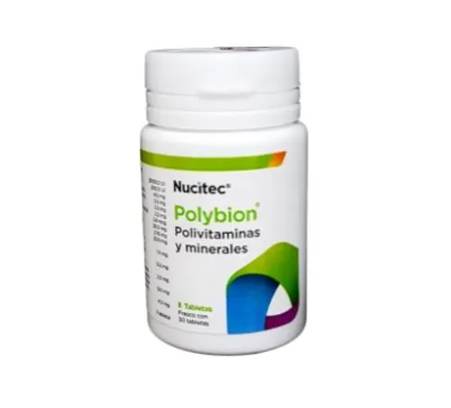 Comprar Polybion Vitaminas Y Minerales Con 30 Tabletas