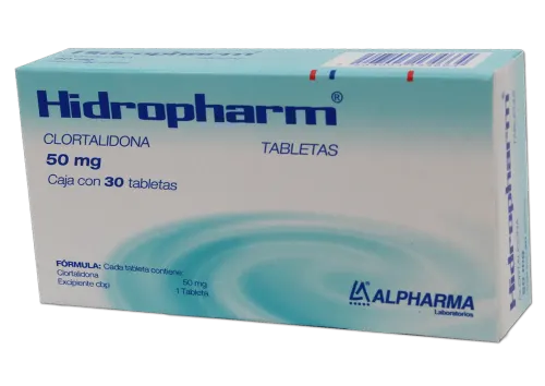 Comprar Hidropharm 50 Mg Con 30 Tabletas