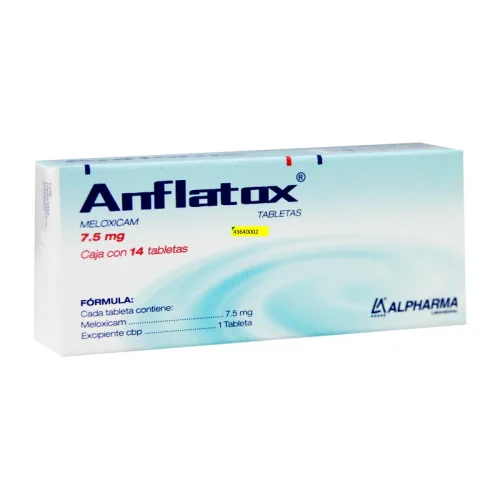 Comprar Antaflox 5 Mg Con 14 Tabletas