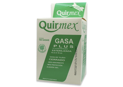 Gasa plus 100 sobres 10cmx10cm precio