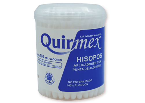 Comprar Quirmex Hisópos De Algodón Con 100 Aplicadores