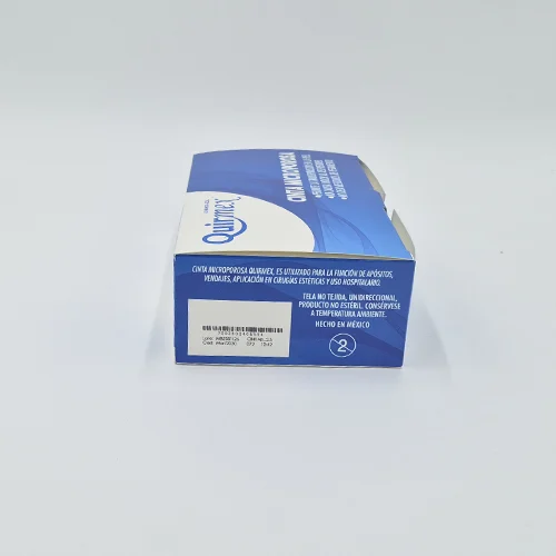 Cinta Microporosa Blanca 2.5 Cm X 10 M Con 12 Piezas