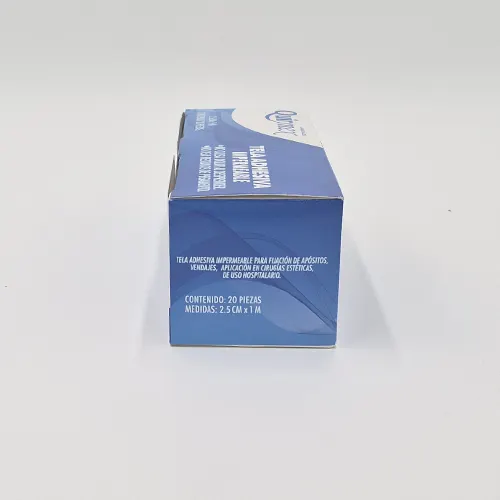 Tela Adhesiva 2.5 Cm X 1 M Con 20 Piezas