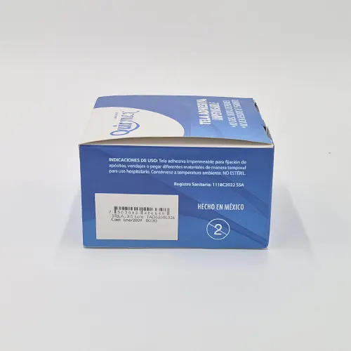 Tela Adhesiva 2.5 Cm X 5 M Con 8 Piezas