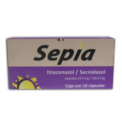 Comprar Sepia 33.3/166.6 Mg Con 16 Cápsulas