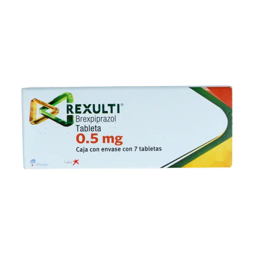 Comprar Rexulti 0.5 Mg Con 7 Tabletas